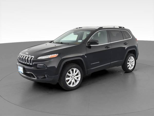 2014 Jeep Cherokee Limited Sport Utility 4D suv Black - FINANCE... for sale in Louisville, KY – photo 3