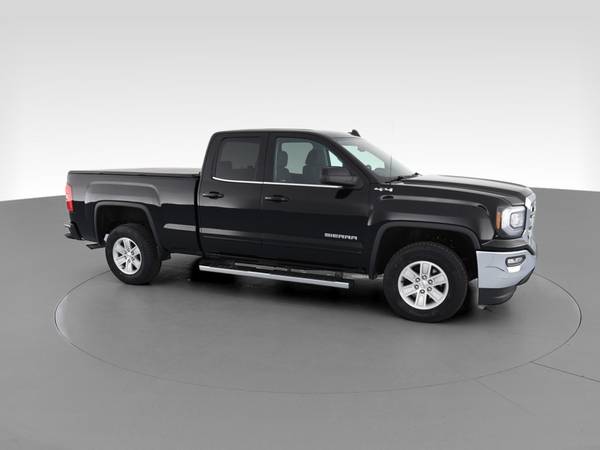 2018 GMC Sierra 1500 Double Cab SLE Pickup 4D 6 1/2 ft pickup Black... for sale in Fort Myers, FL – photo 14