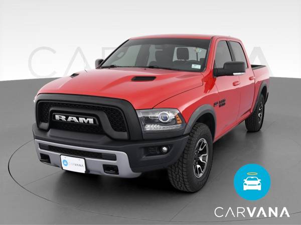 2017 Ram 1500 Crew Cab Rebel Pickup 4D 5 1/2 ft pickup Red - FINANCE... for sale in Harker Heights, TX