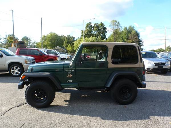 2000 Jeep Wrangler Sahara Stock #3953 for sale in Weaverville, NC