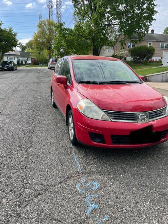 Red Nissan Versa 2007 for sale in Clifton, NJ – photo 3