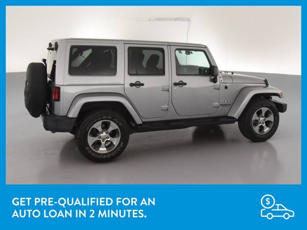 2017 Jeep Wrangler Unlimited Sahara Sport Utility 4D suv Silver for sale in Easton, PA – photo 9