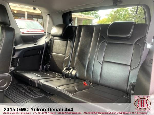 2015 GMC Yukon Denali 4X4 SUPER CLEAN EASY APPROVAL for sale in Syracuse, NY – photo 11