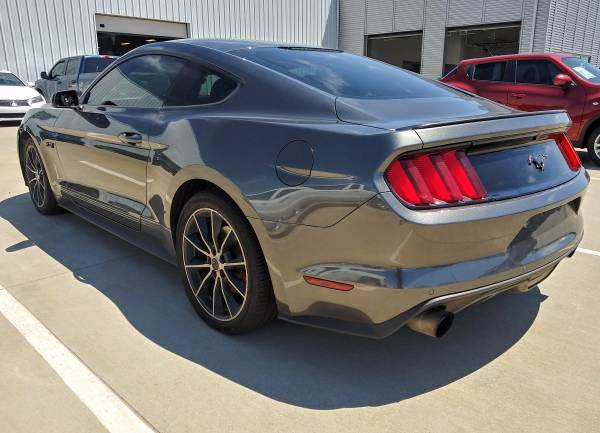2015 FORD MUSTANG 2 3T MATTE GRAY DUAL EXHAUST ! LIKE NEW - cars & for sale in Ardmore, OK – photo 4