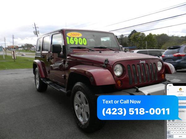 2009 JEEP WRANGLER UNLIMI SAHARA - EZ FINANCING AVAILABLE! - cars &... for sale in Piney Flats, TN – photo 4
