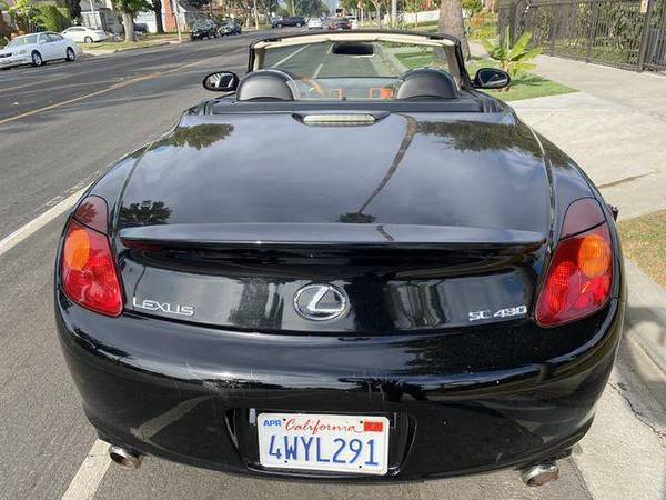 2002 Lexus SC SC 430 Convertible 2D - FREE CARFAX ON EVERY VEHICLE -... for sale in Los Angeles, CA – photo 8