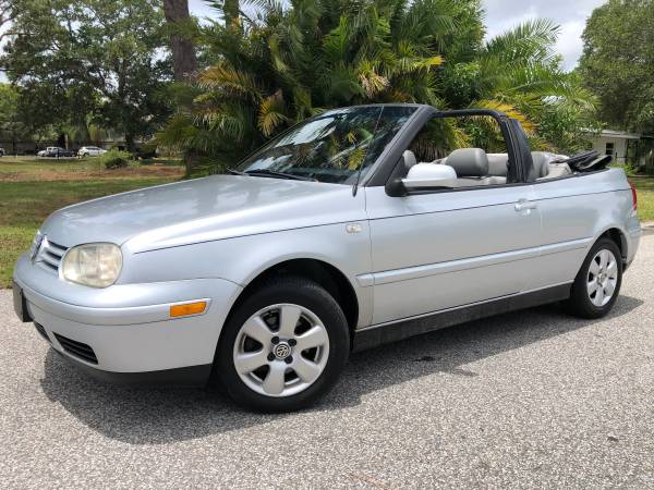 2002 VOLKSWAGEN CABRIO GLX*CONVERTIBLE*CLEAN CAR FAX for sale in Clearwater, FL – photo 2
