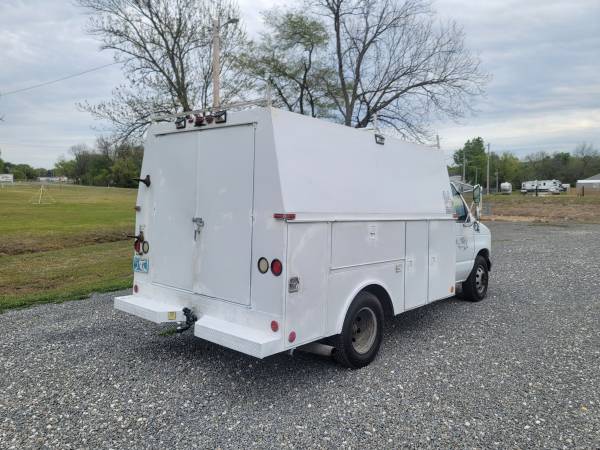 Ford E-350 7 3 Turbo Diesel Dually Utility Service Body Box Van for sale in Wagoner, OK – photo 5