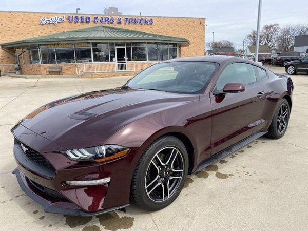 2018 Ford Mustang coupe EcoBoost - Ford Royal Crimson - cars & for sale in St Clair Shrs, MI – photo 6