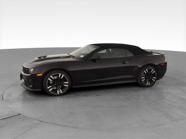 2014 Chevy Chevrolet Camaro ZL1 Convertible 2D Convertible Black - -... for sale in Fort Worth, TX – photo 4