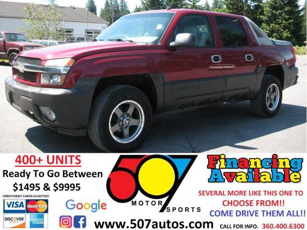2005 Chevrolet Avalanche 1500 5dr Crew Cab 130 WB 4WD LS - cars &... for sale in Roy, WA – photo 2