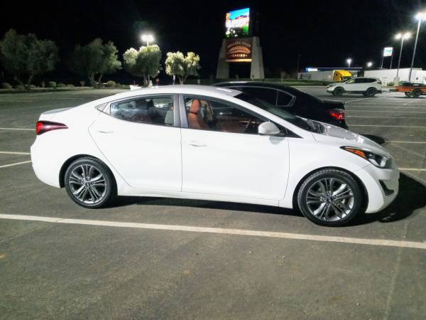 2016 Hyundai Elantra white Pearl Excellent condition - cars & trucks... for sale in Orland, CA – photo 7