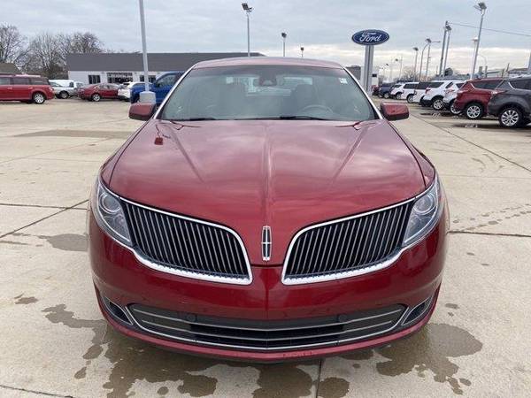 2015 Lincoln MKS sedan EcoBoost - Lincoln Ruby Red Metallic - cars &... for sale in St Clair Shrs, MI – photo 3