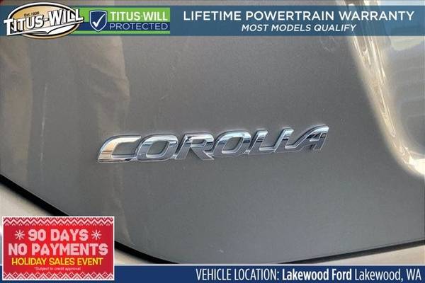2017 Toyota Corolla LE Sedan - cars & trucks - by dealer - vehicle... for sale in Lakewood, WA – photo 7