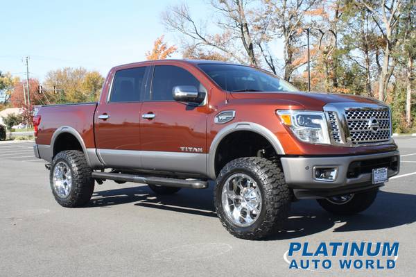 LIFTED--2017 NISSAN TITAN CREW CAB 4X4 - cars & trucks - by dealer -... for sale in Fredericksburg, District Of Columbia – photo 13