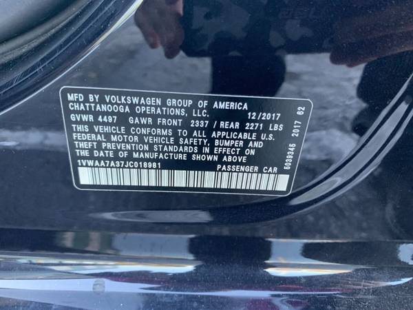 2018 Volkswagen Passat 2 0T R Line 4dr Sedan - - by for sale in Oakland park, FL – photo 21