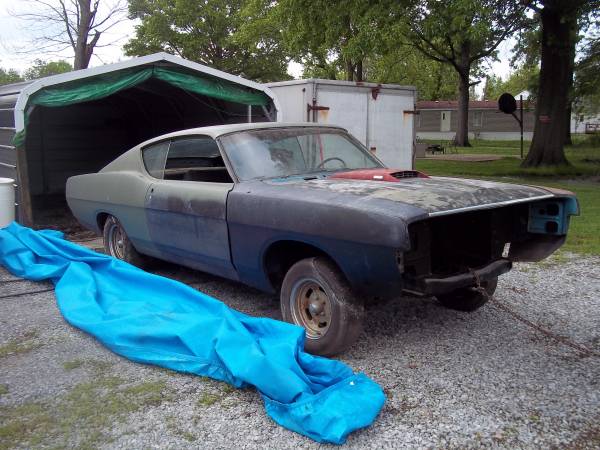 1968 Ford Torino GT 390 4V C6 Project for sale in Other, KY