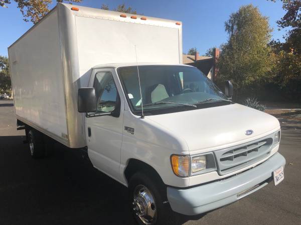 1998 Ford E450 Super Duty Power Stroke Turbo Diesel 7.3 Box Van 16ft for sale in Woodland, CA – photo 4