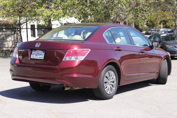 2010 Honda Accord LX Sedan sedan Red - - by dealer for sale in Colma, CA – photo 6