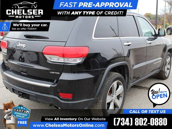 2014 Jeep *Grand* *Cherokee* *Limited* for ONLY $302/mo - cars &... for sale in Chelsea, MI – photo 7