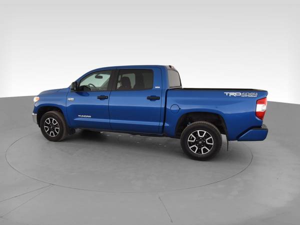 2017 Toyota Tundra CrewMax SR5 Pickup 4D 5 1/2 ft pickup Blue - -... for sale in Naples, FL – photo 6