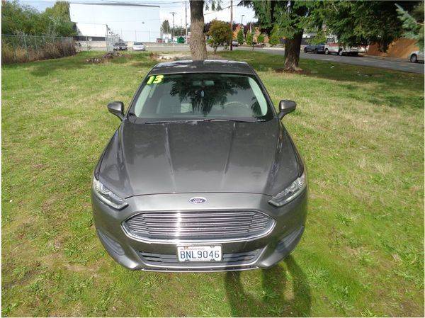 2013 Ford Fusion S Sedan 4D FREE CARFAX ON EVERY VEHICLE! for sale in Lynnwood, WA – photo 3