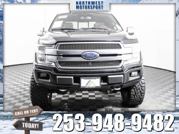 *ONE OWNER* Lifted 2018 *Ford F-150* Platinum FX4 4x4 - cars &... for sale in PUYALLUP, WA – photo 9