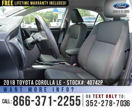 2018 Toyota Corolla LE *** Bluetooth, Cruise Control, Camera *** -... for sale in Alachua, AL – photo 10