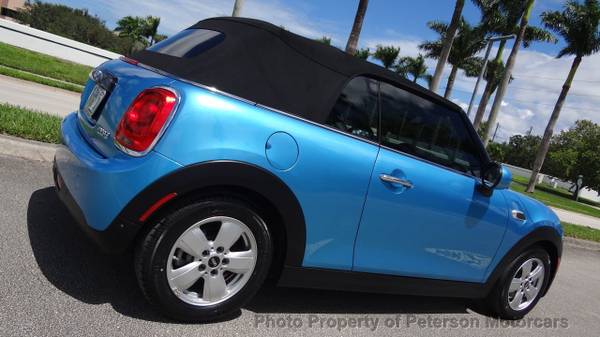 2018 *MINI* *Cooper Convertible* Electric Blue Metallic - cars &... for sale in West Palm Beach, FL – photo 14