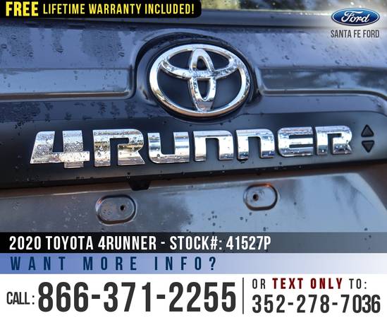 2020 TOYOTA 4RUNNER TRD PRO Sunroof, WiFi, Push to Start for sale in Alachua, FL – photo 11