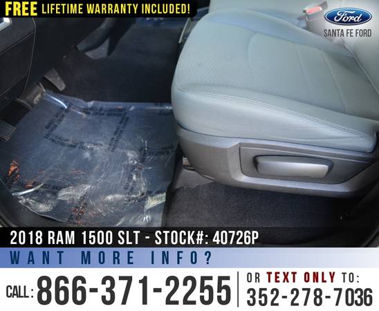 ‘18 Ram 1500 SLT 4WD *** Bluetooth, SIRIUS, Backup Camera *** - cars... for sale in Alachua, AL – photo 11