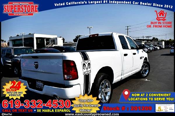 2017 RAM 1500 EXPRESS TRUCK-EZ FINANCING-LOW DOWN! - cars & trucks -... for sale in El Cajon, CA – photo 3