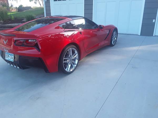 2016 Corvette Stingray, Red, Excellent Cond for sale in Pelican Rapids, MN – photo 4
