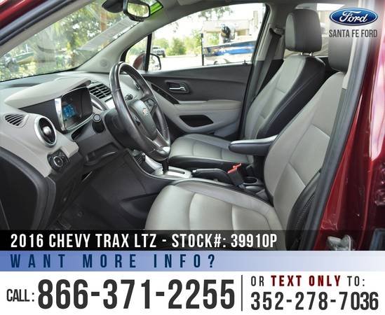 2016 CHEVY TRAX LTZ *** Cruise, Onstar, Leather Seats, BOSE Audio*** for sale in Alachua, FL – photo 13