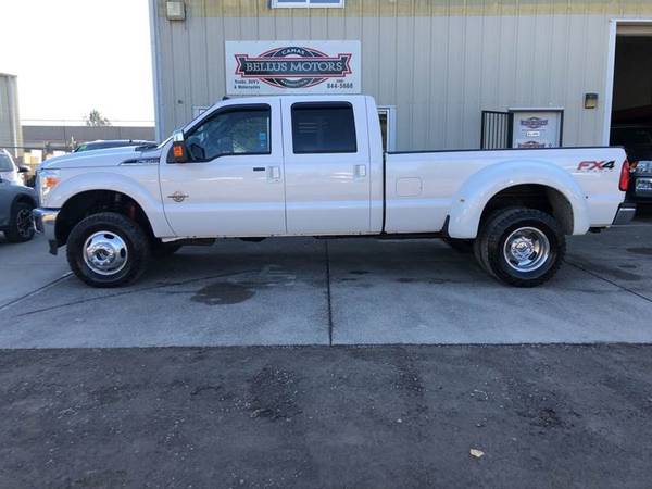 2011 Ford F-350 Super Duty Diesel 4WD F350 Lariat 4x4 4dr Crew Cab 8... for sale in Camas, OR – photo 2