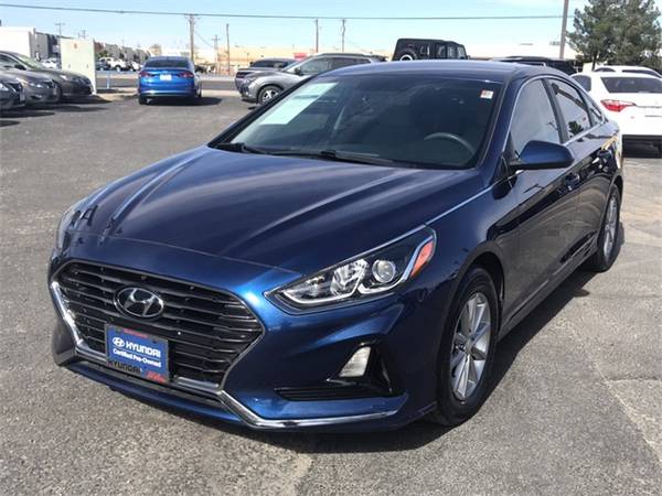 2018 Hyundai Sonata SE sedan Lakeside Blue - cars & trucks - by... for sale in El Paso, TX – photo 3