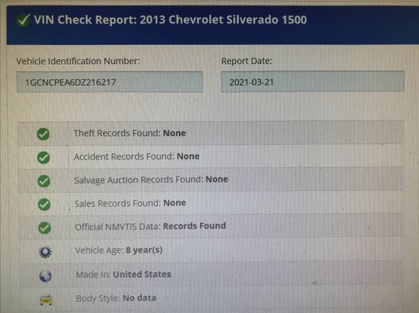 Chevrolet Silverado 1500 RWD reg for sale in Gloucester, MA – photo 14
