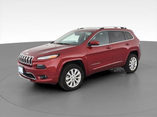2017 Jeep Cherokee Overland Sport Utility 4D suv Red - FINANCE... for sale in Mesa, AZ – photo 3