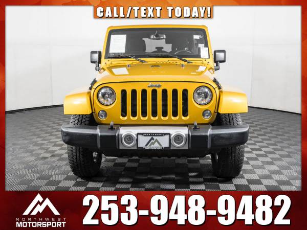 2014 *Jeep Wrangler* Unlimited Sahara 4x4 - cars & trucks - by... for sale in PUYALLUP, WA – photo 9