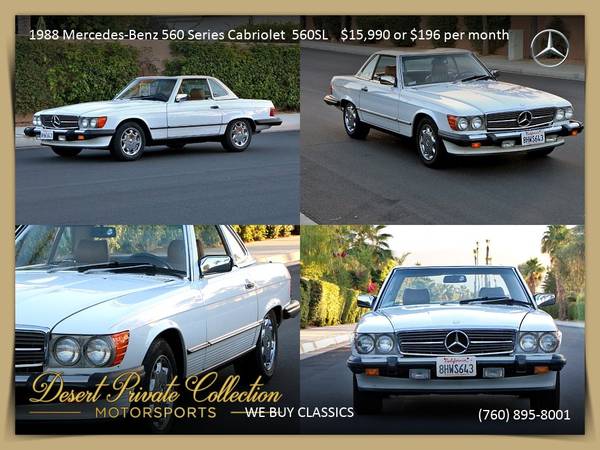 1983 Mercedes-Benz 380SL Low Miles for sale by Desert Private... for sale in Palm Desert, TX – photo 21