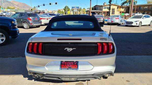 2018 Ford Mustang Convertible Silver - cars & trucks - by dealer -... for sale in Flagstaff, AZ – photo 3