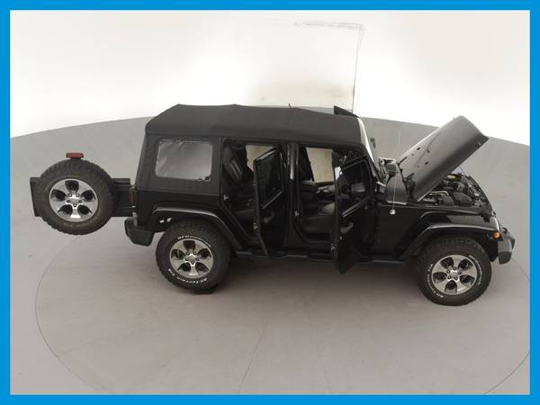 2017 Jeep Wrangler Unlimited Sahara Sport Utility 4D suv Black for sale in Arlington, District Of Columbia – photo 20