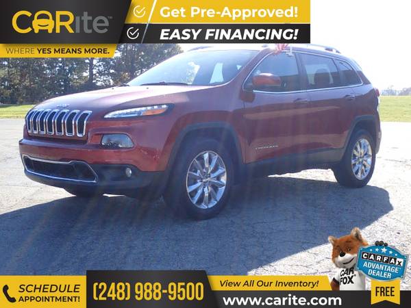 2016 Jeep *Cherokee* FOR ONLY $241/mo! - cars & trucks - by dealer -... for sale in Howell, MI – photo 4