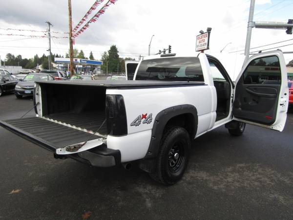 2002 GMC Sierra 1500 Reg Cab 4x4 WHITE Lifted Bumpers WOW ! for sale in Milwaukie, OR – photo 22