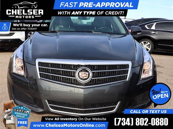 $232/mo - 2014 Cadillac ATS 2.0L Turbo Luxury AWD - Easy Financing!... for sale in Chelsea, MI – photo 9