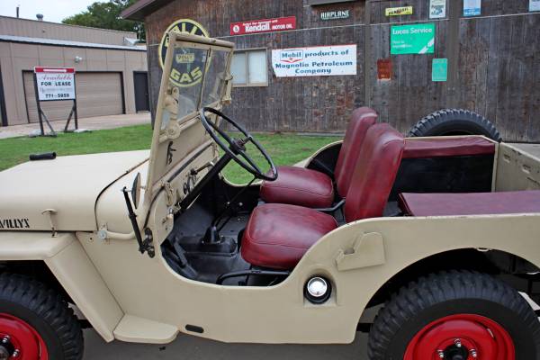 1947 WILLY'S CJ2A - cars & trucks - by dealer - vehicle automotive... for sale in Salado, TX – photo 9
