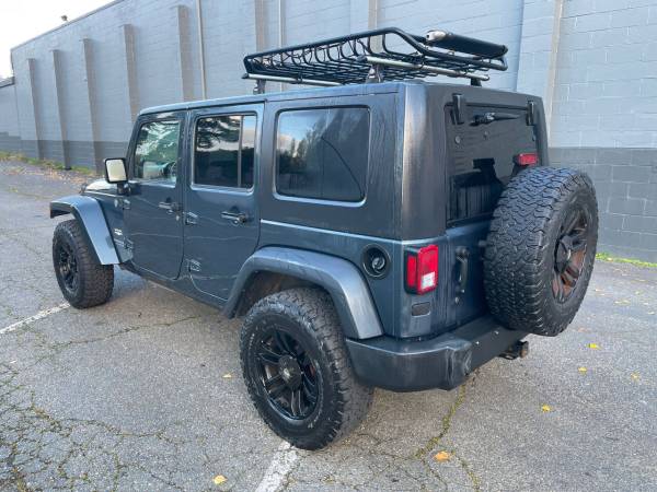 2007 Jeep Wrangler Unlimited 4WD Sahara 4x4 4dr SUV - cars & trucks... for sale in Lynnwood, WA – photo 3