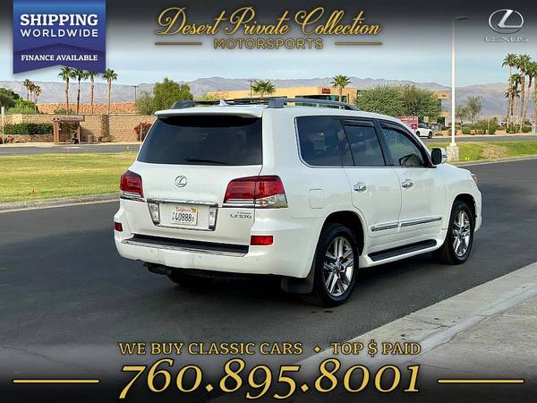 2013 Lexus LX 570 Luxury 3rd row* DVD*8 pass **Fully Loaded** 1 Owner for sale in Palm Desert , CA – photo 8