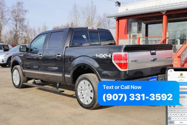 2013 Ford F-150 F150 F 150 Platinum 4x4 4dr SuperCrew Styleside 5 5 for sale in Anchorage, AK – photo 3