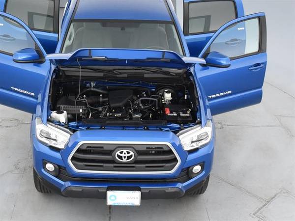 2017 Toyota Tacoma Double Cab SR5 Pickup 4D 5 ft pickup Blue - FINANCE for sale in Covington, KY – photo 4